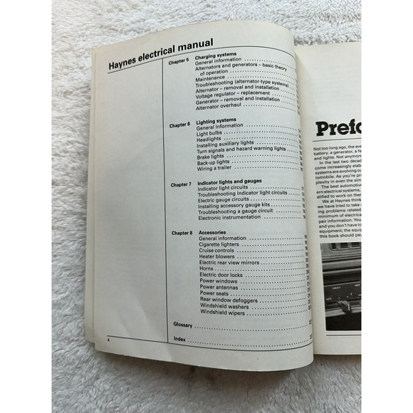 1989 Specialized Haynes Automotive ELECTRICAL Manual 10420 Auto Techbook - Picture 6 of 10